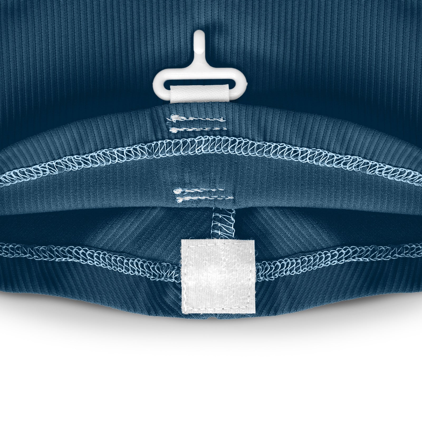 midnight blue hook and loop on trado trail gaiter