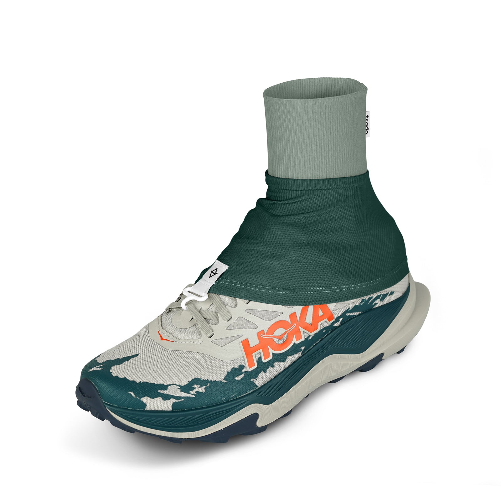 TRAIL GAITERS - Dusty Green/Forest Green