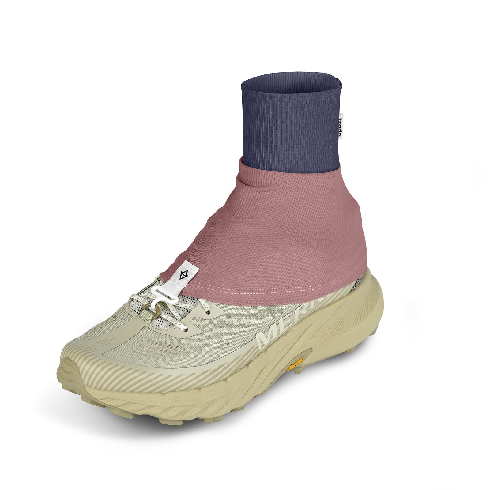 TRAIL GAITERS - Dark Indigo/Dusty Rose