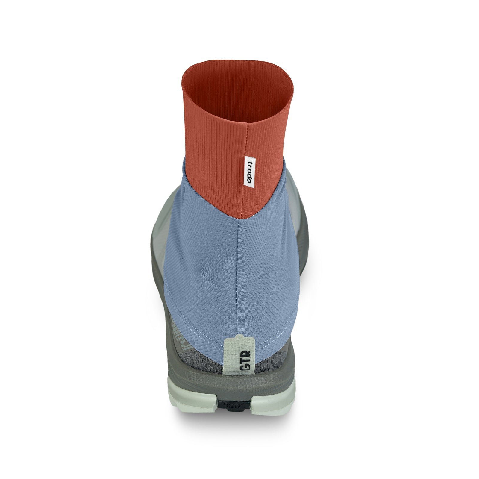 TRAIL GAITERS - Vermilion/Baby Blue