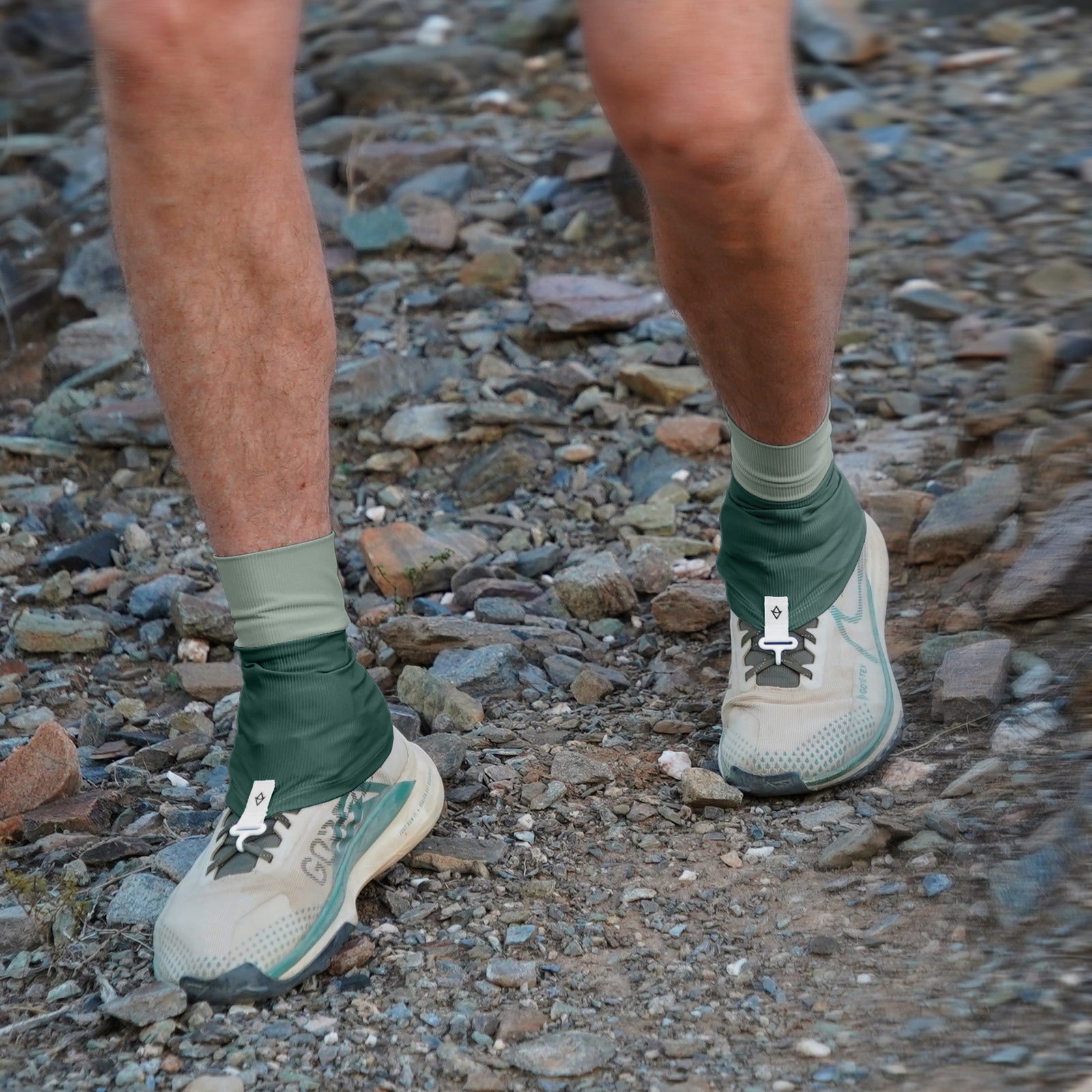dusty green forrest green trado trail gaiters