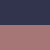 Dark indigo Dusty Rose