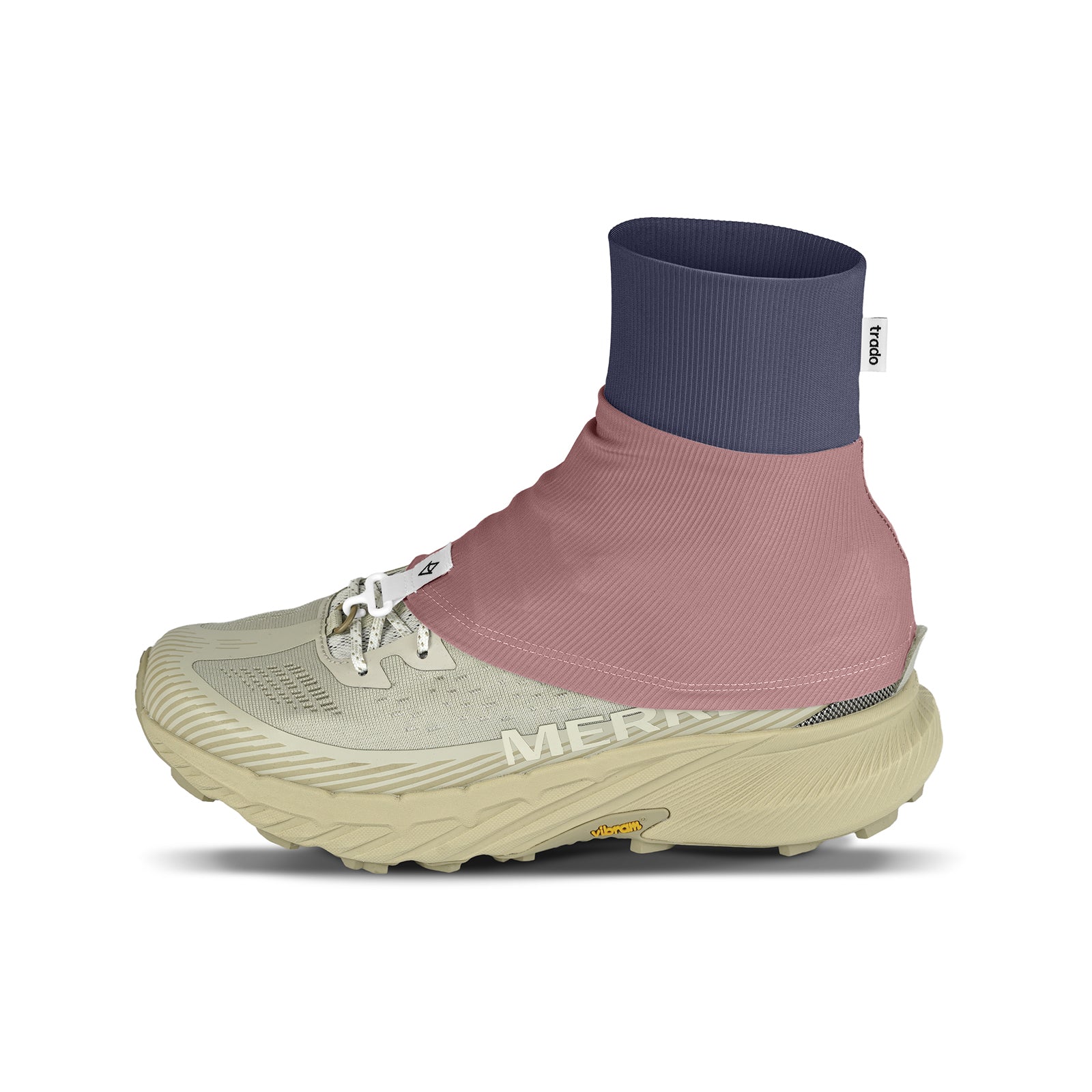 TRAIL GAITERS - Dark Indigo/Dusty Rose